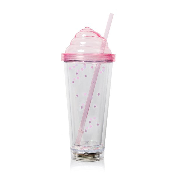 LED Pink Ice Cream 13 oz Tumbler