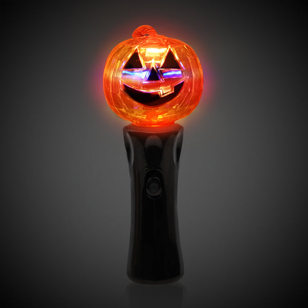 LED Pumpkin Spinner Wand – Party Glowz