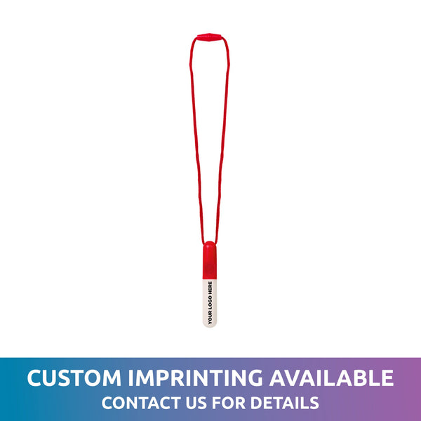 LED Red Waterproof Light Stick With Lanyard