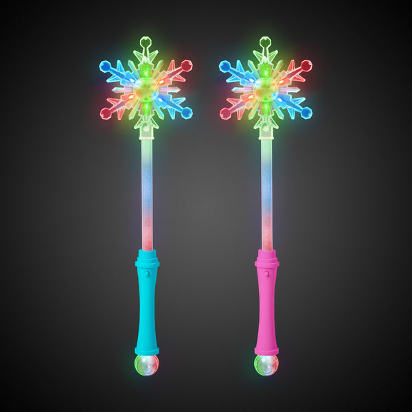 LED Snowflake Disco Ball 15