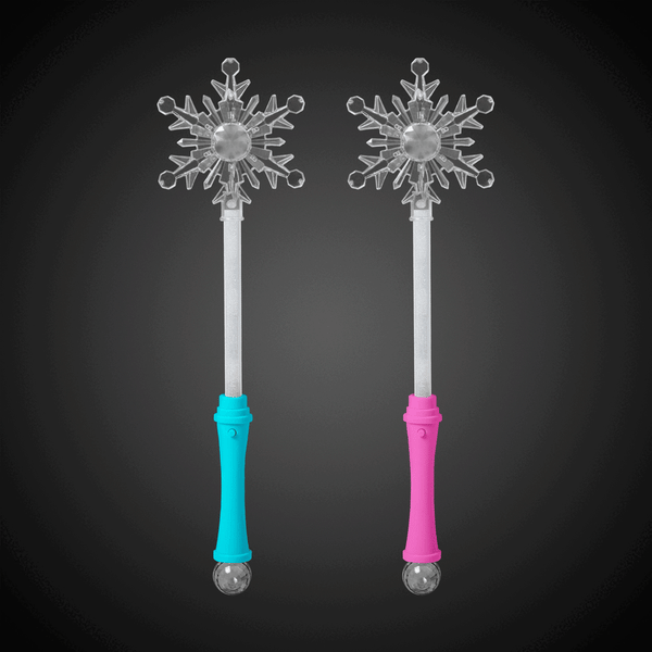 LED Snowflake Disco Ball 15