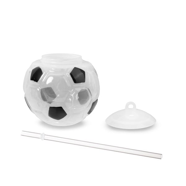 LED Light Up Multi Color 18 Oz Soccer Ball Tumbler