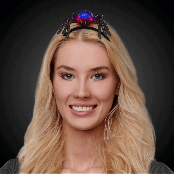 Light Up LED Spider Headband
