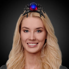 LED Flashing Spider Headband