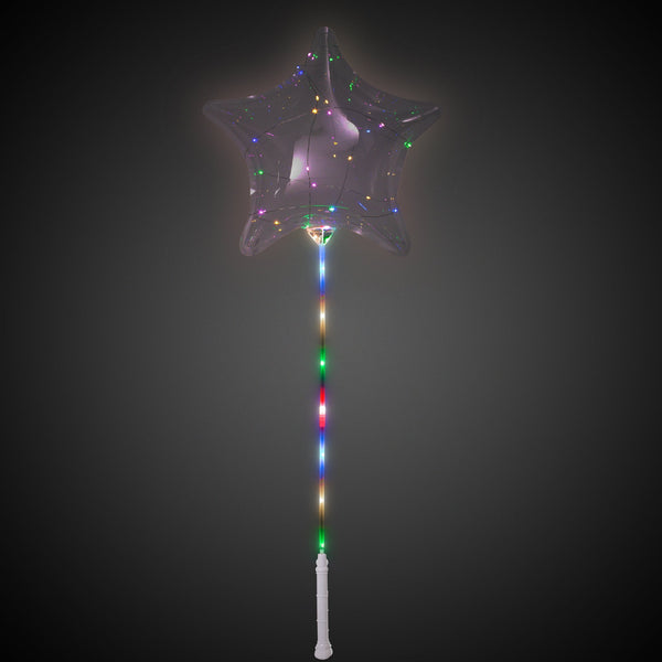 Multi-Color LED Light Up Star Balloon