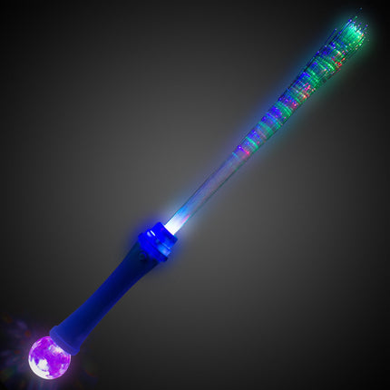LED Strobing Fiber Optic Wand
