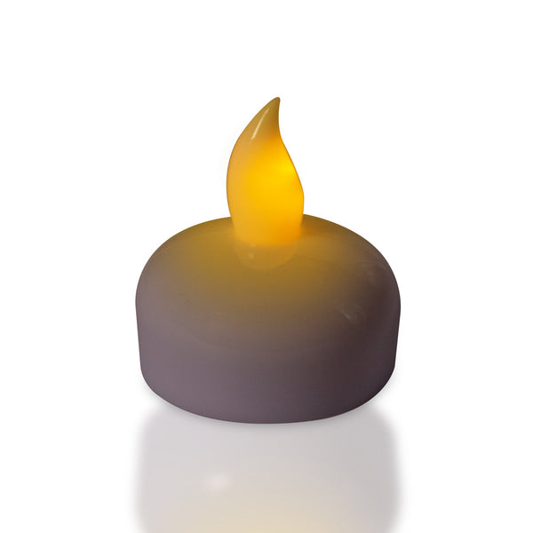 LED Waterproof Flameless Tea Light Candles - 10 Per Pack