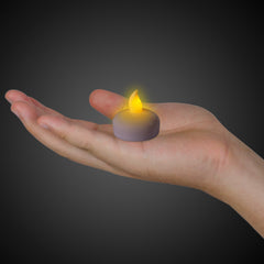 LED Waterproof Flameless Tea Light Candles - 10 Per Pack