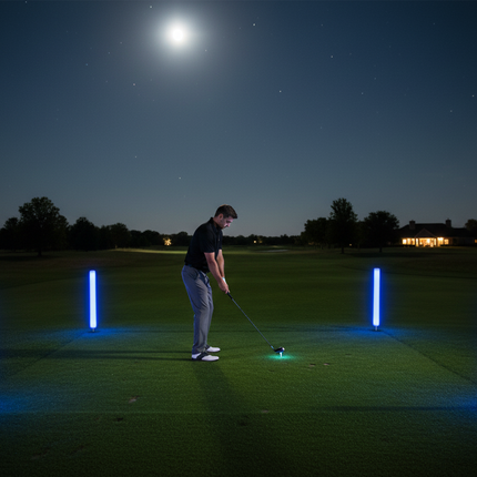 LED XL Blue Foam Yardage Marker for Night Golf