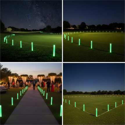 LED XL Green Foam Yardage Marker for Night Golf
