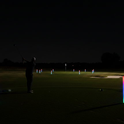 LED XL Multi-Color Foam Yardage Marker for Night Golf