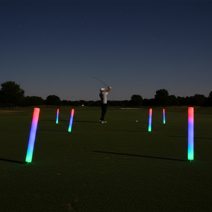 LED XL Multi-Color Foam Yardage Marker for Night Golf