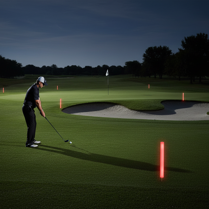 LED XL Foam Yardage Marker for Night Golf