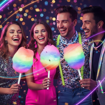 LED Cotton Candy Sticks