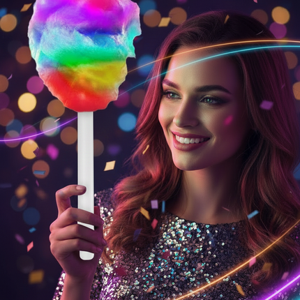 LED Cotton Candy Sticks