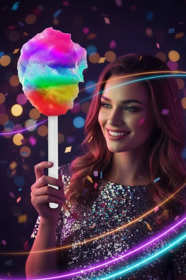 LED Cotton Candy Sticks
