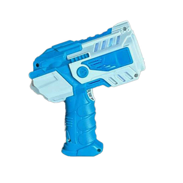 Light Up Bubble Blaster Toy Gun - Assorted Blue White or Orange White
