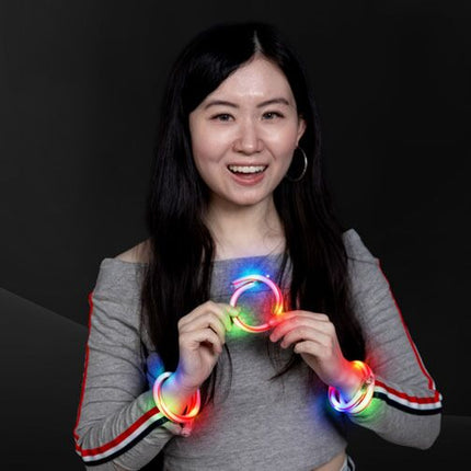 Light up Candy Cane Bracelet