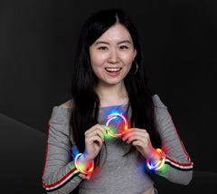 Light up Candy Cane Bracelet