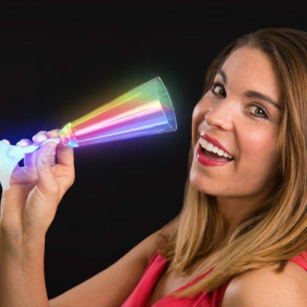 Light Up LED 6 Oz Champagne Glass - Multi Color