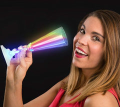 Light Up LED 6 Oz Champagne Glass - Multi Color