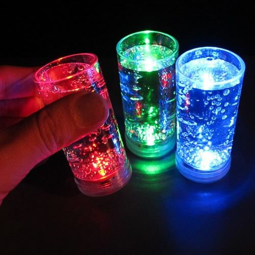 LED Light Up 1.5 Oz Shooter Glasses