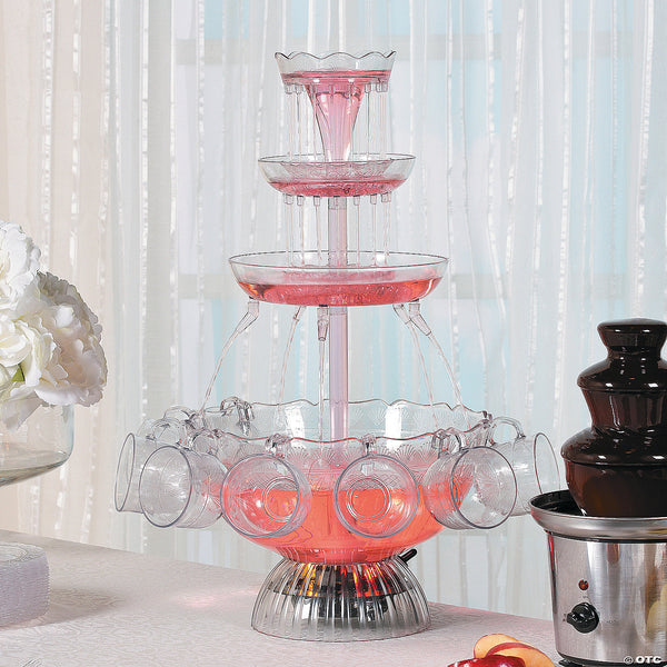 Light Up Party Fountain With 5 Cups Set