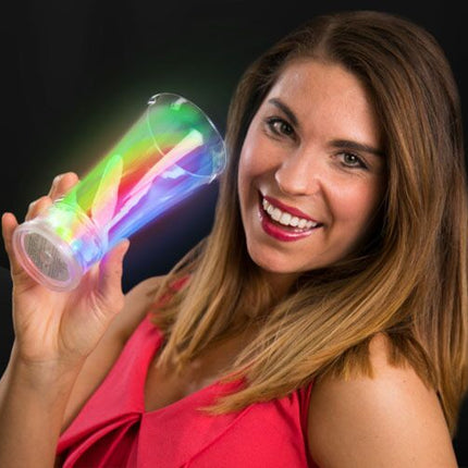 LED Light Up Multicolor 16 Oz Pilsner Glass