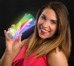 LED Light Up Multicolor 16 Oz Pilsner Glass