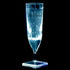 Liquid Activated White Light Up Just Married Champagne Flutes
