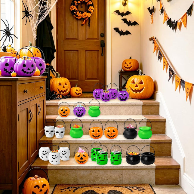 Mini Halloween Candy Holders - 38 Pack