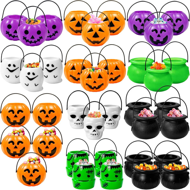 Mini Halloween Candy Holders - 38 Pack