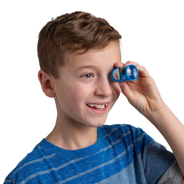 Mini Holly Jolly Red, Green & Blue Christmas Plastic Prisms - 48 Per Pack