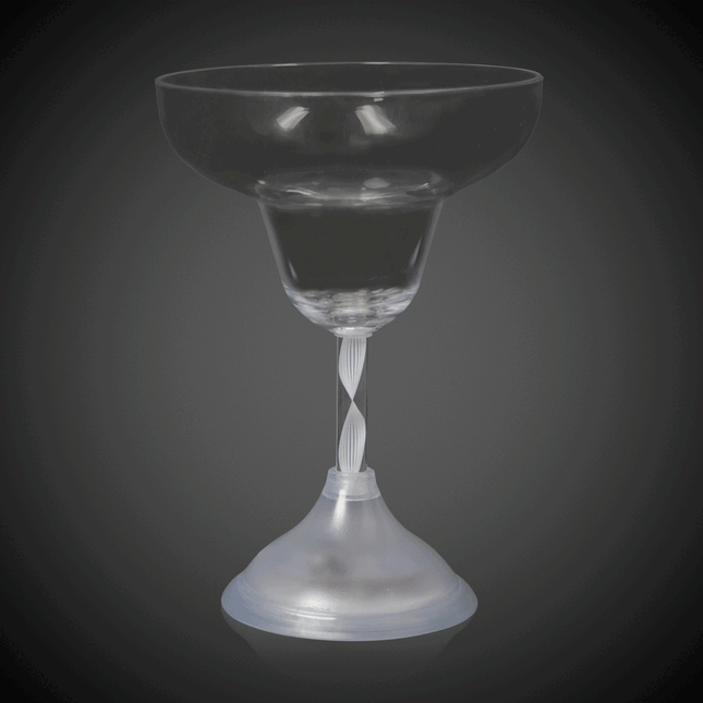 LED Light Up Multi-Color 10 Oz Margarita Glass