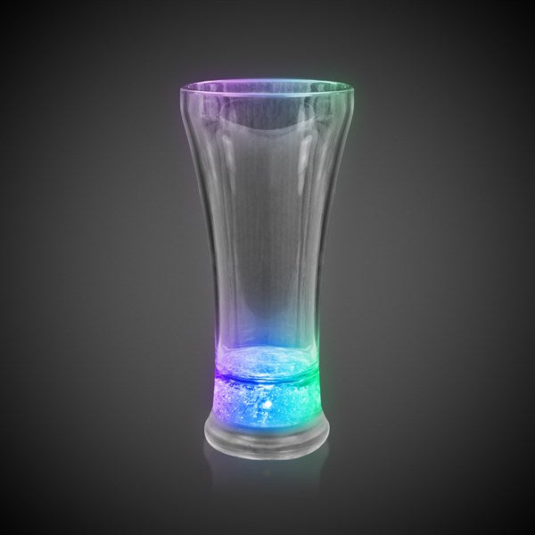 LED Light Up Multi-Color 14 Oz Pilsner Glass