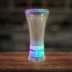 LED Light Up Multi-Color 14 Oz Pilsner Glass