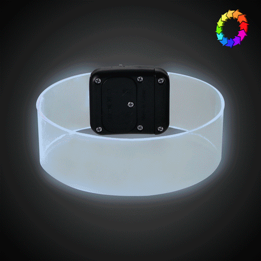  Multicolor LED Magnetic Bracelet 