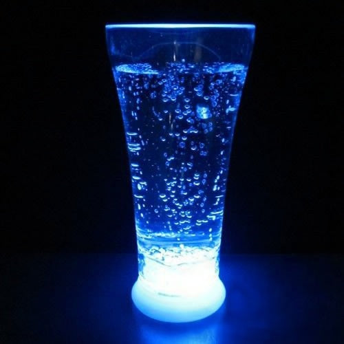 Multi-Color Light Up Fountain Glasses (LED Pilsner Glasses)