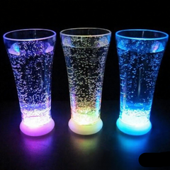 Multi-Color Light Up Fountain Glasses (LED Pilsner Glasses)