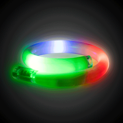 Multi-Color LED Tube Bracelet
