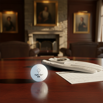 Night Flyer LED White Constant-On Golf Ball