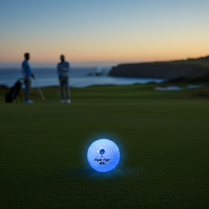 Night Flyer LED Blue Constant-On Golf Ball