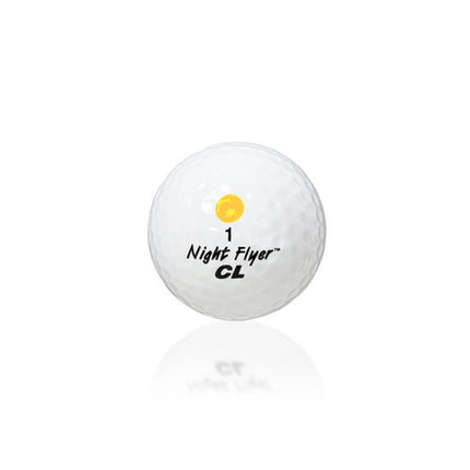 Night Flyer LED Yellow Constant-On Golf Ball