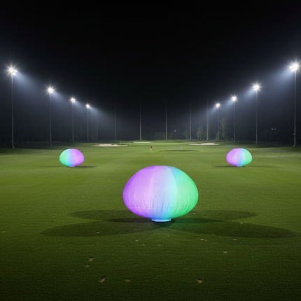 Night Golf LED Dome Target