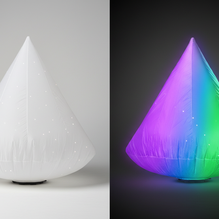 Night Golf LED Pyramid Target