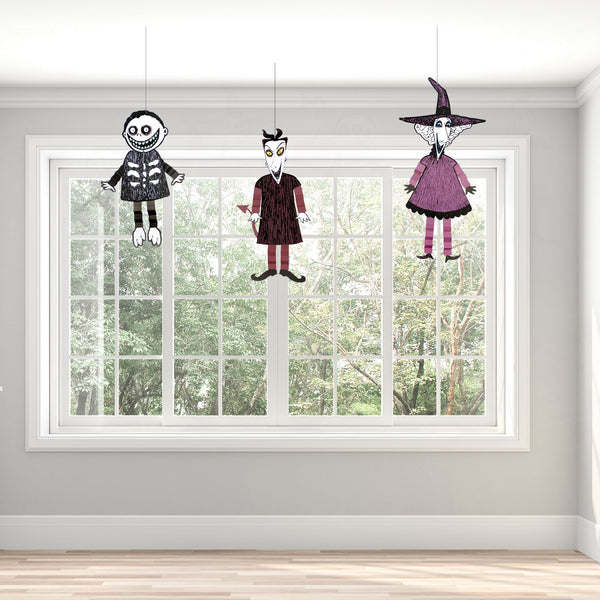 Nightmare Before Christmas Hanging Decorations - 2 Per Pack