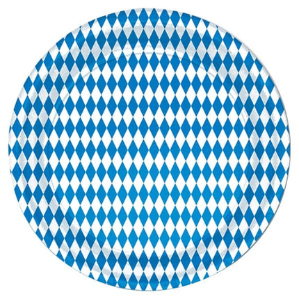 Oktoberfest 9" Plates - 8 Per Pack