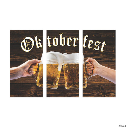 Oktoberfest Backdrop - 3 Pieces Per Pack