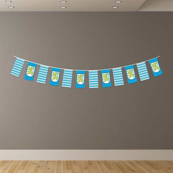 Oktoberfest Bavarian Lion 12' Pennant Banner