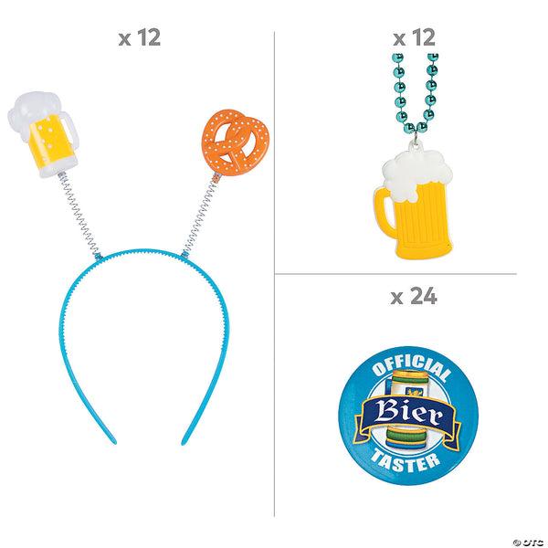 Oktoberfest Wearables Kit - 48 Pieces Per Pack